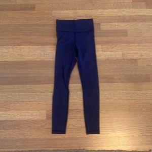 Kids navy blue Aviva leggings